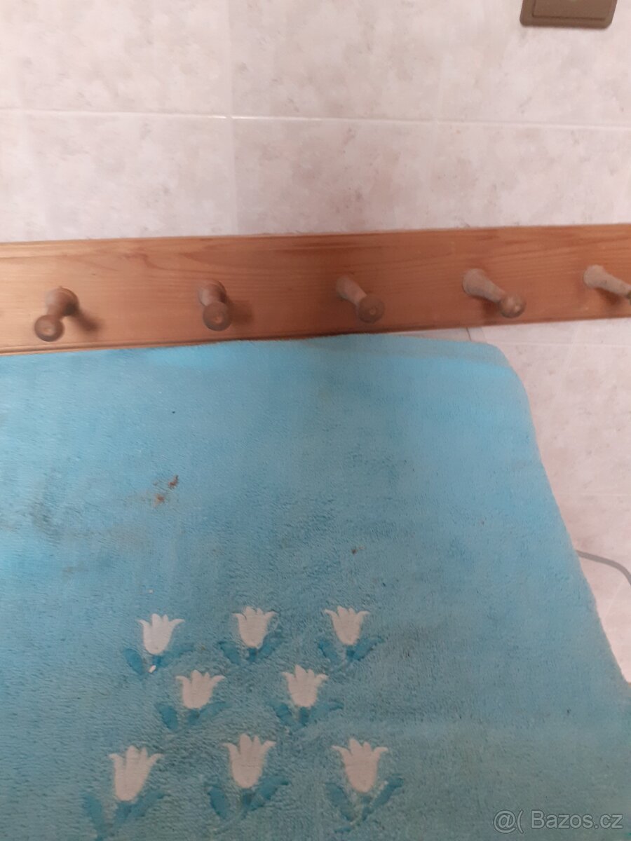 Retro stojan na papírové ubrousky,věšáky - 7