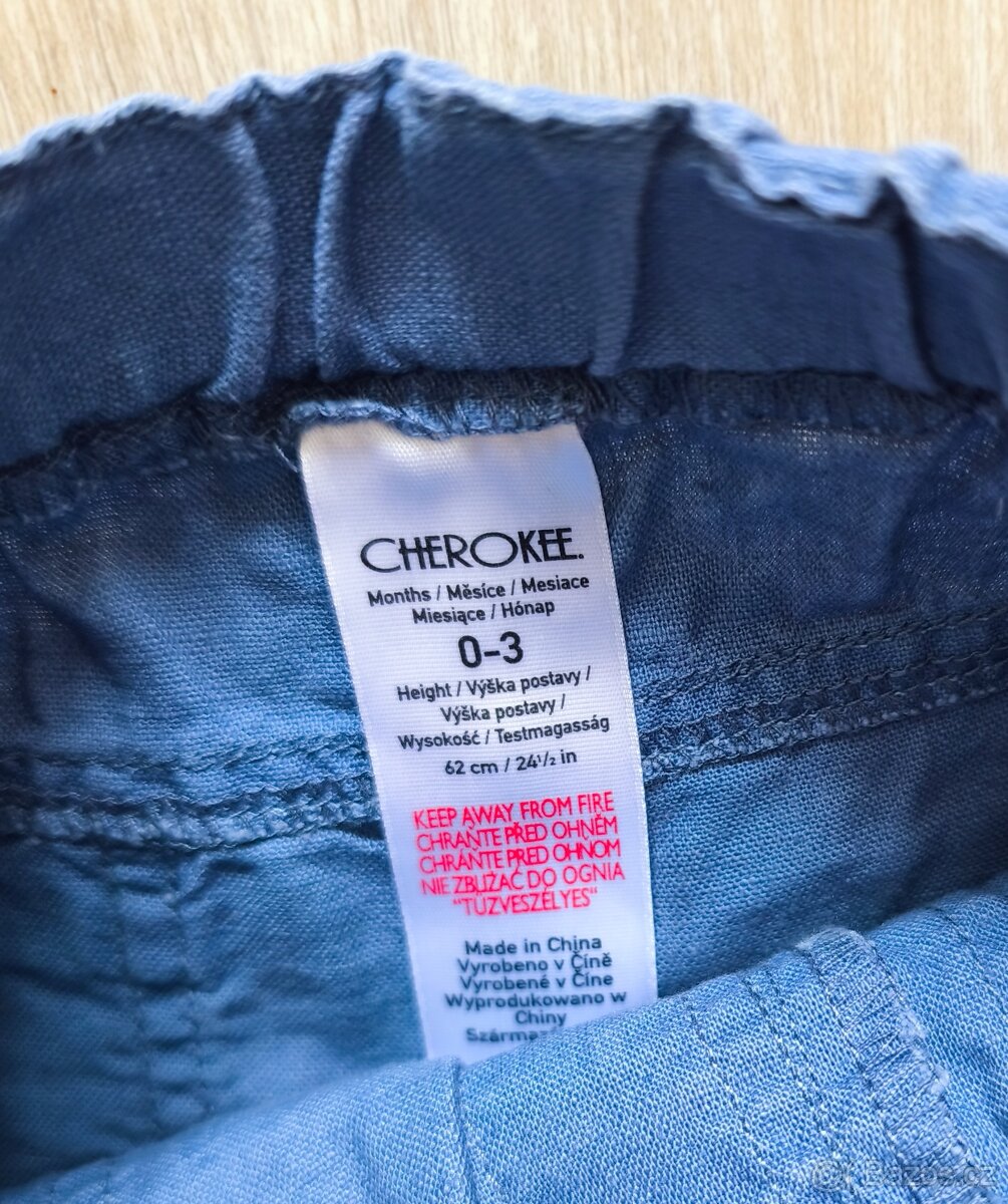 2x Klučičí kraťasy s kapsami, značky Cherokee - 7