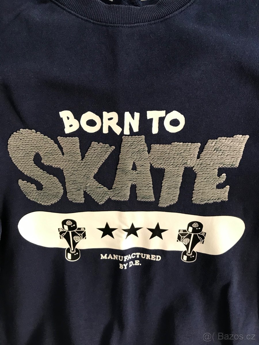 Chlapecká mikina - H&M, vel. 170 - 7