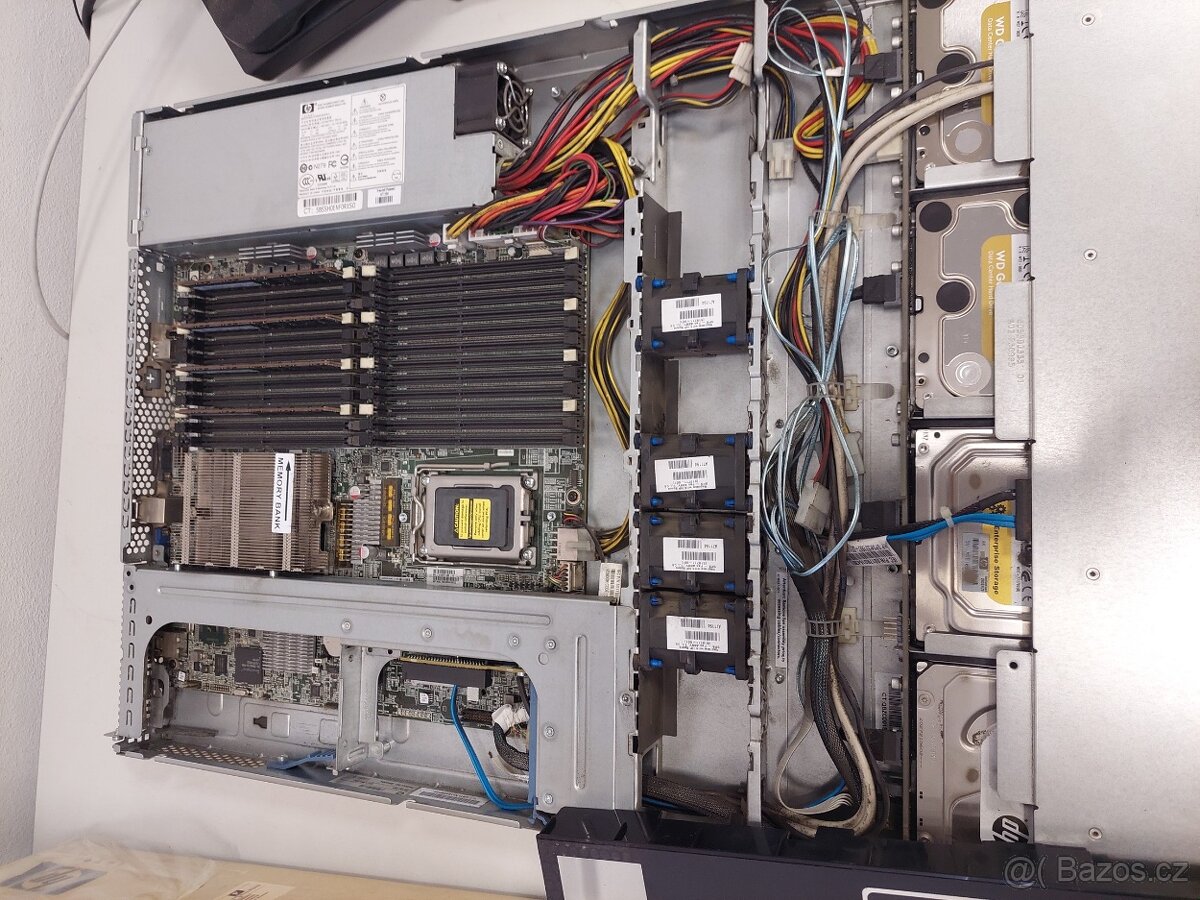 Prodám server HP Proliant DL165 G7 (BW330A) - 7