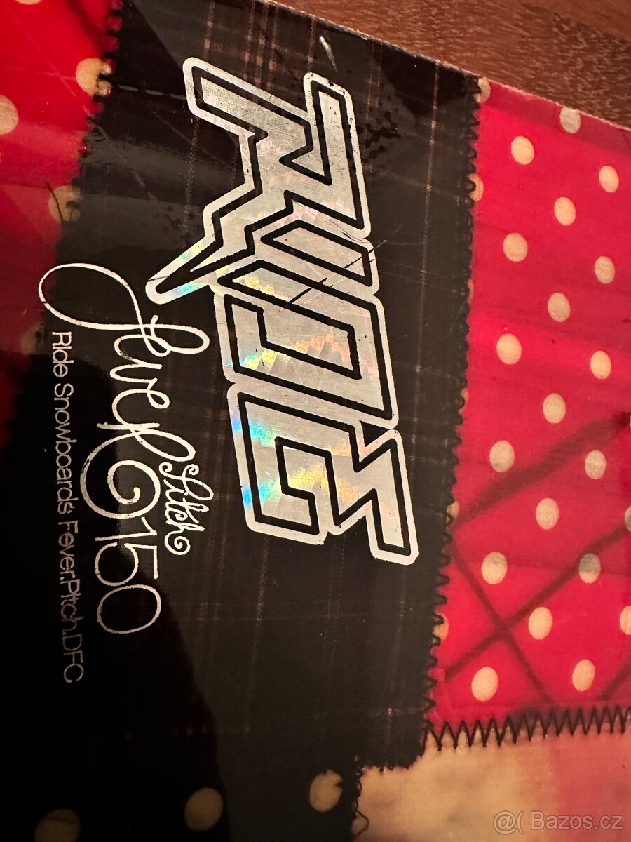 Prodám snowboard Ride Fever 150 + vázání Burton Lexa - 7