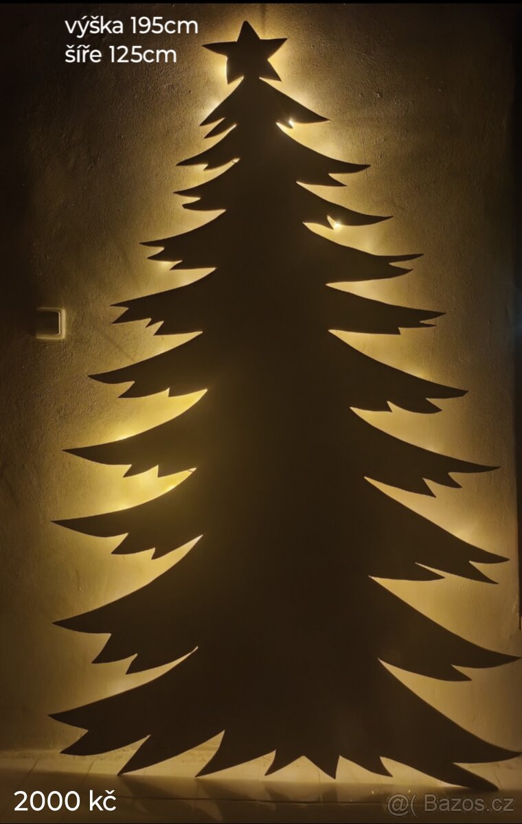 Originální vánoční dekorace, jeleni v lese 🎄✨🫎 - 7