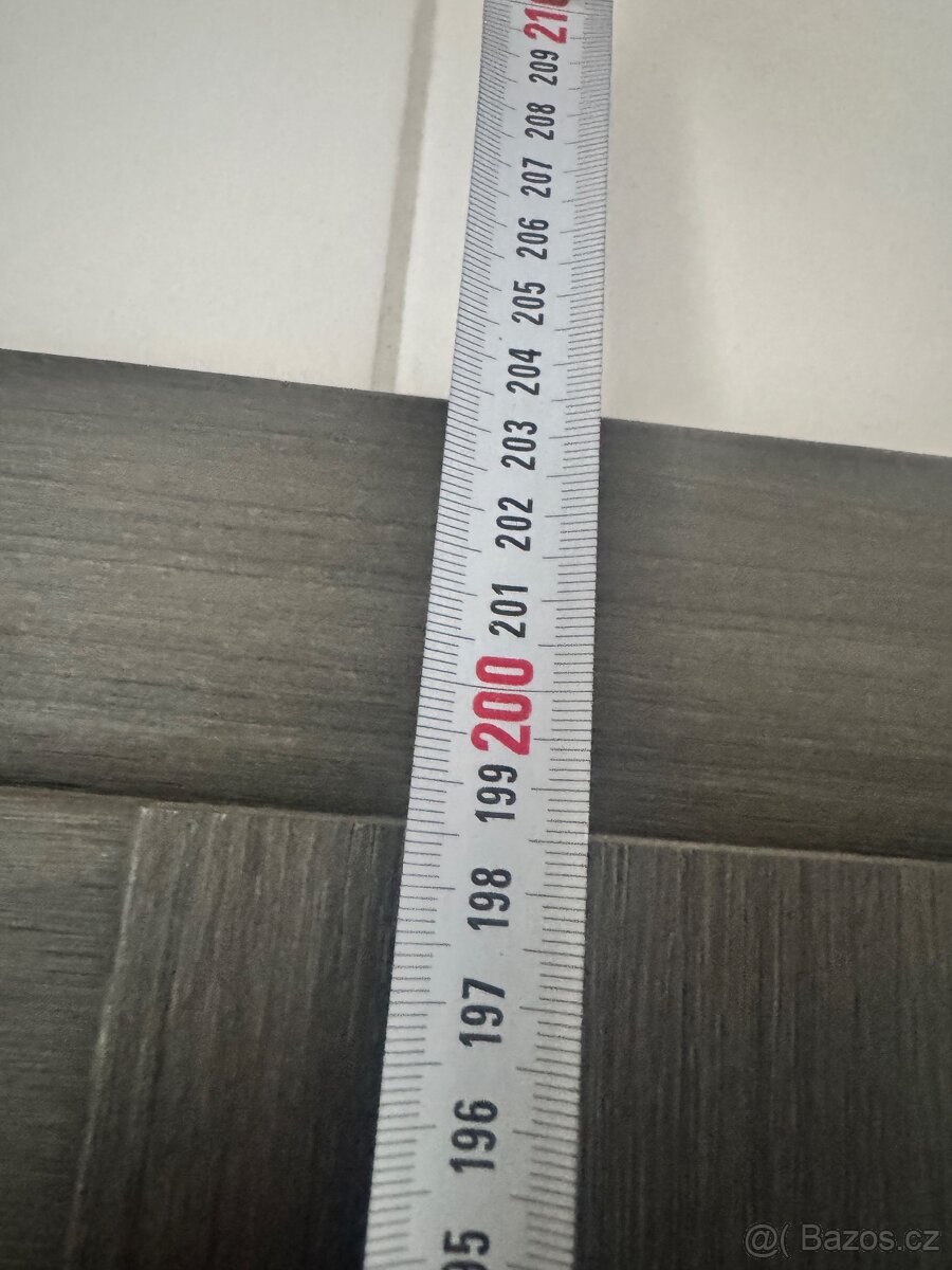 Moderní rámové interiérové dveře 70 L - 7