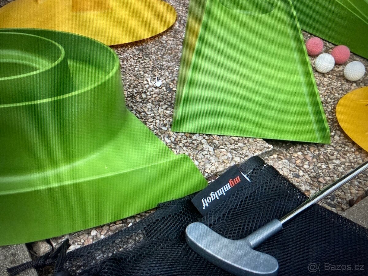 Prodám mobilní sady profi minigolfu EASY a BASIC - 7