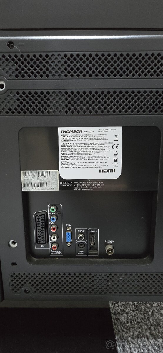 Televize Thomson 40" Full HD + DVB-T2 set-top box Maxxo - 7