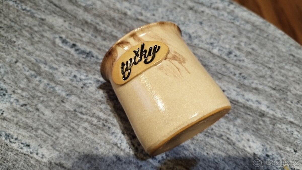 KERAMICKÁ SADA RETRO – 2× MISKA + HRNEČEK A - 7