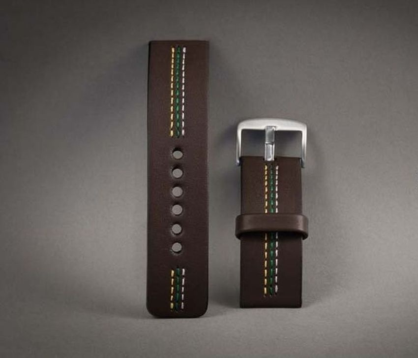 Kožený řemínek č.80 k hodinkám - 7