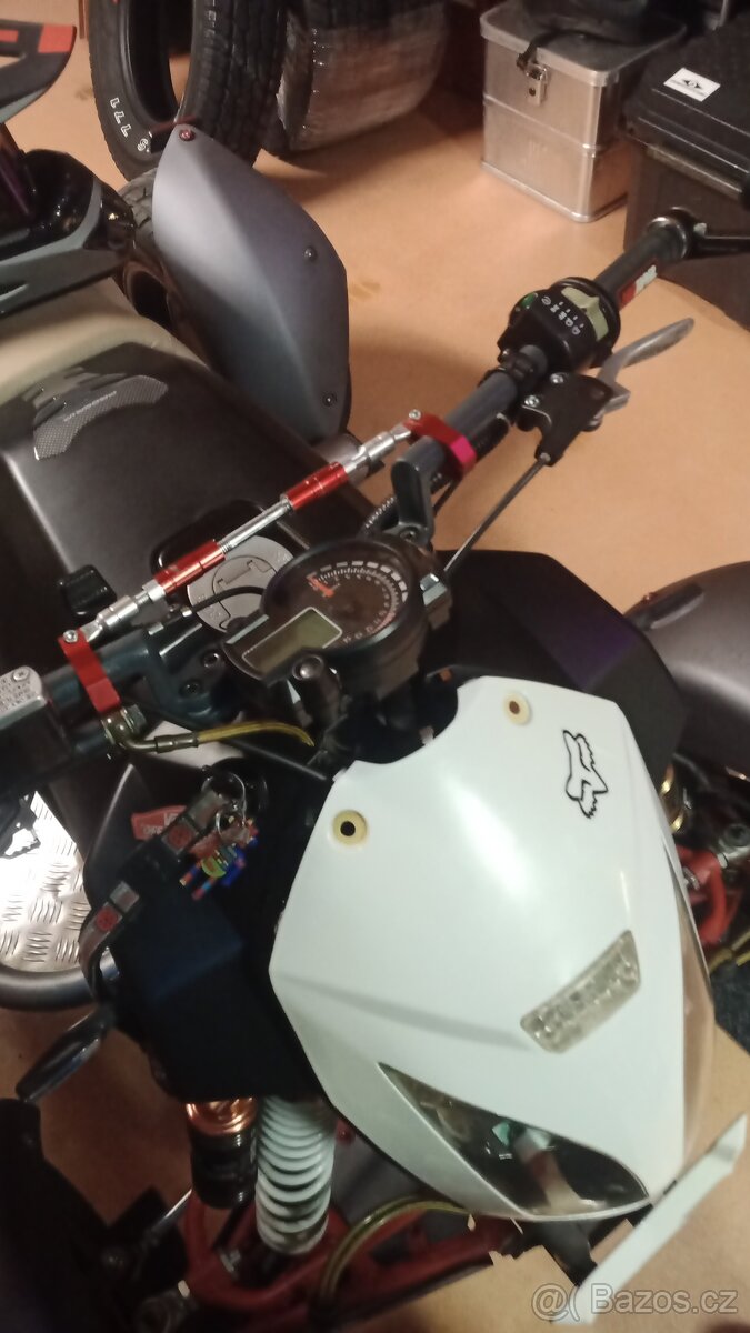 Čtyřkola Bashan 300cc, poloautomat - 7