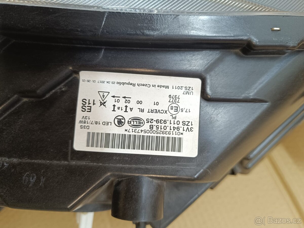 Predni světlomety Škoda Superb 3 - 7