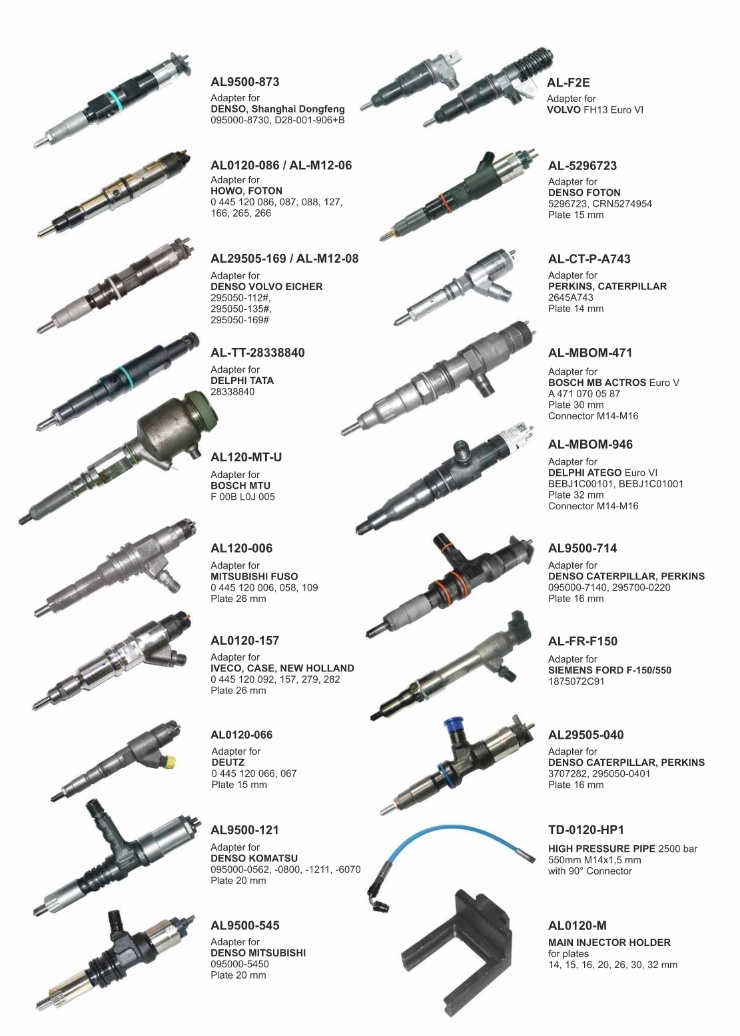 Opravy vstřikovačů Siemens/Bosch/Delphi/Denso/CAT - 7