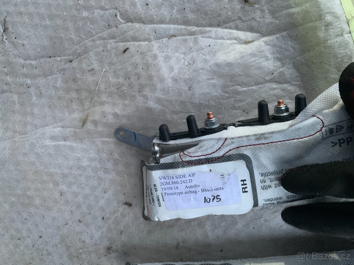 sedackovy airbag vw passat b8 superb 3 levy pravy - 7