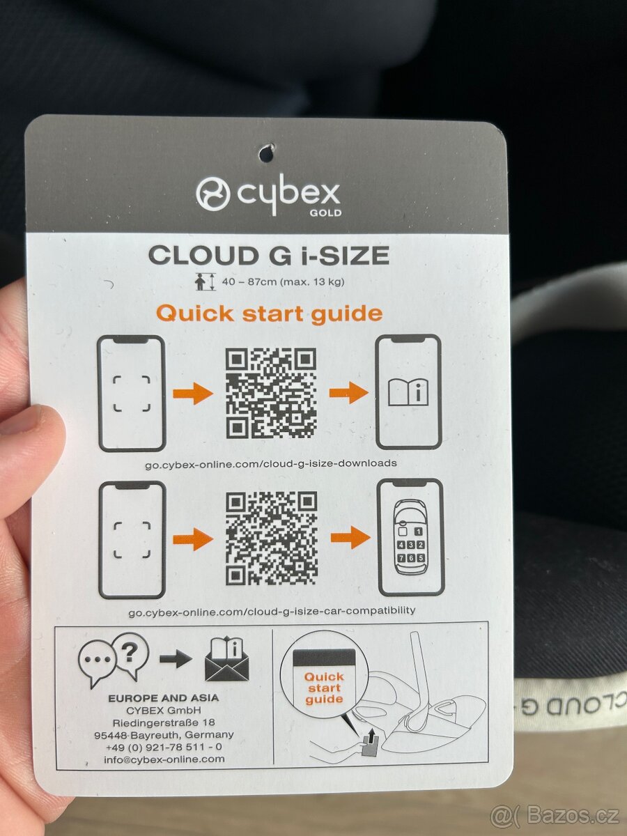 Cybex Cloud G i-Size Moon Black (Plus) - 7