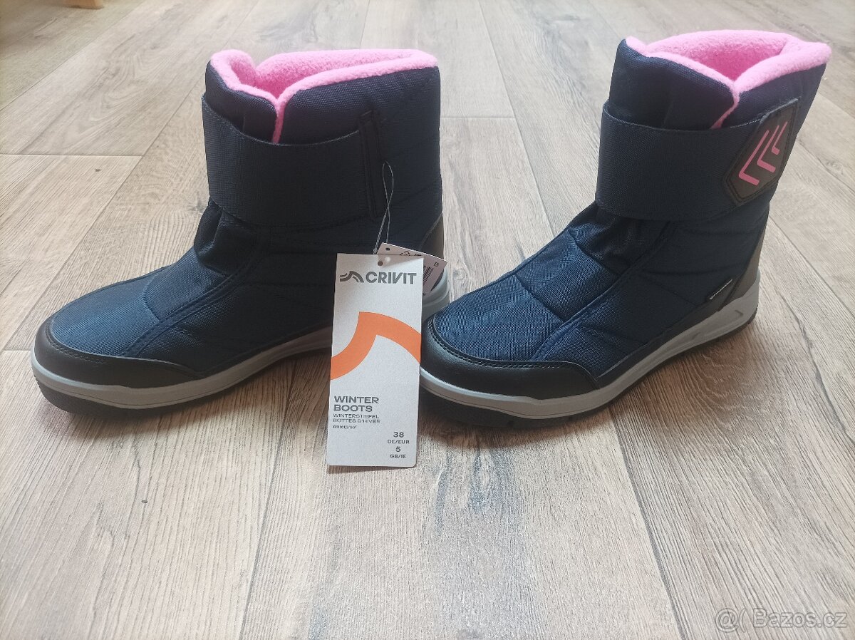 Dámské zimní boty s hřejivou podšívkou - 7