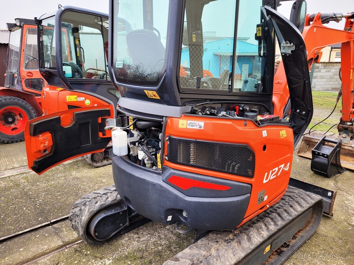 minibagr Kubota U27-4 - 7