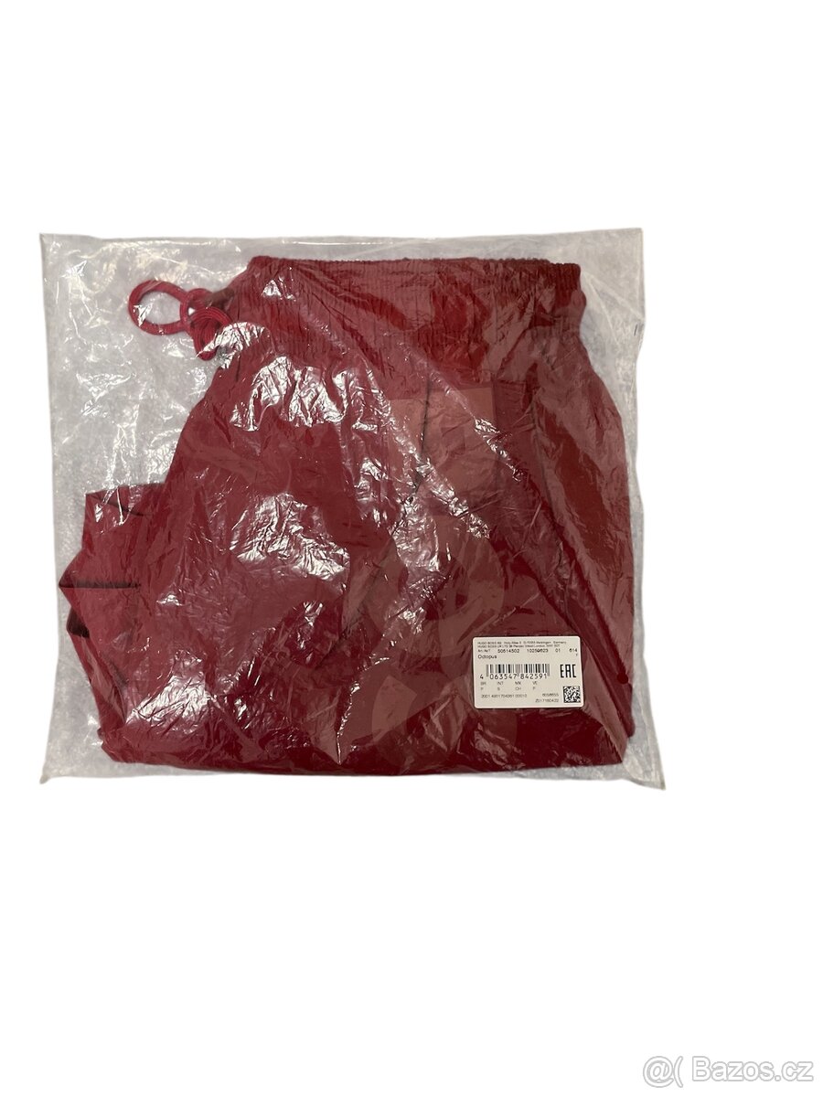 Pánské plavky BOSS Octopus – červené, size: S 🩳 - 7