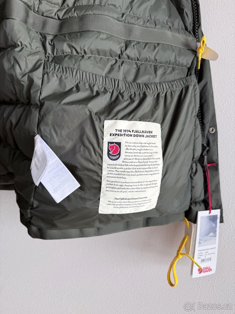 Nová peřová bunda Fjallraven Expedition Down Jacket M - 7