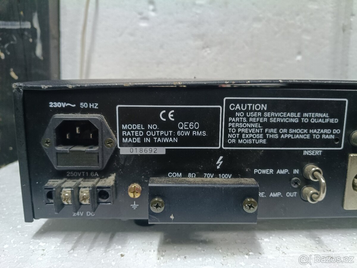 Quadral QE 60 profesionál zesilovač - 7