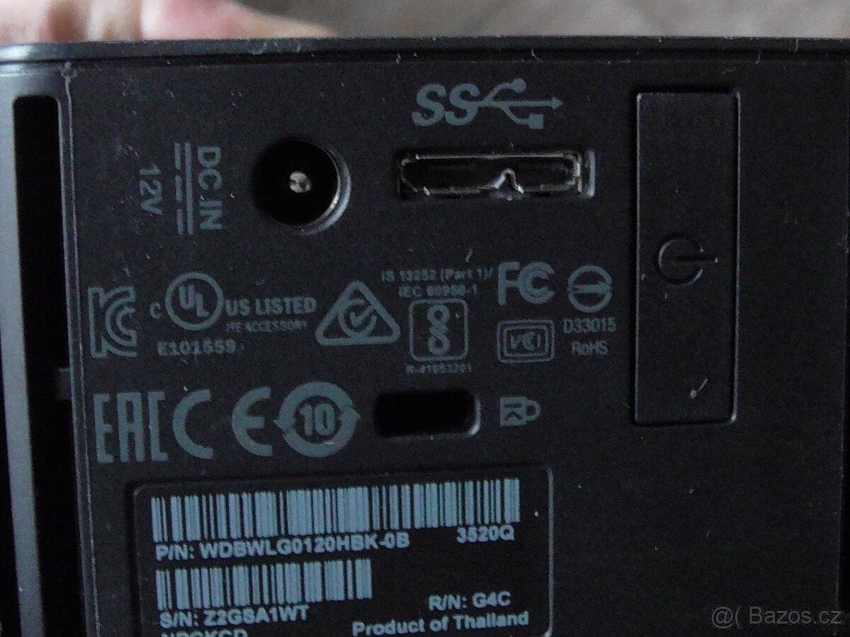 Externi HDD WD 12Tera 4 kusu - 7