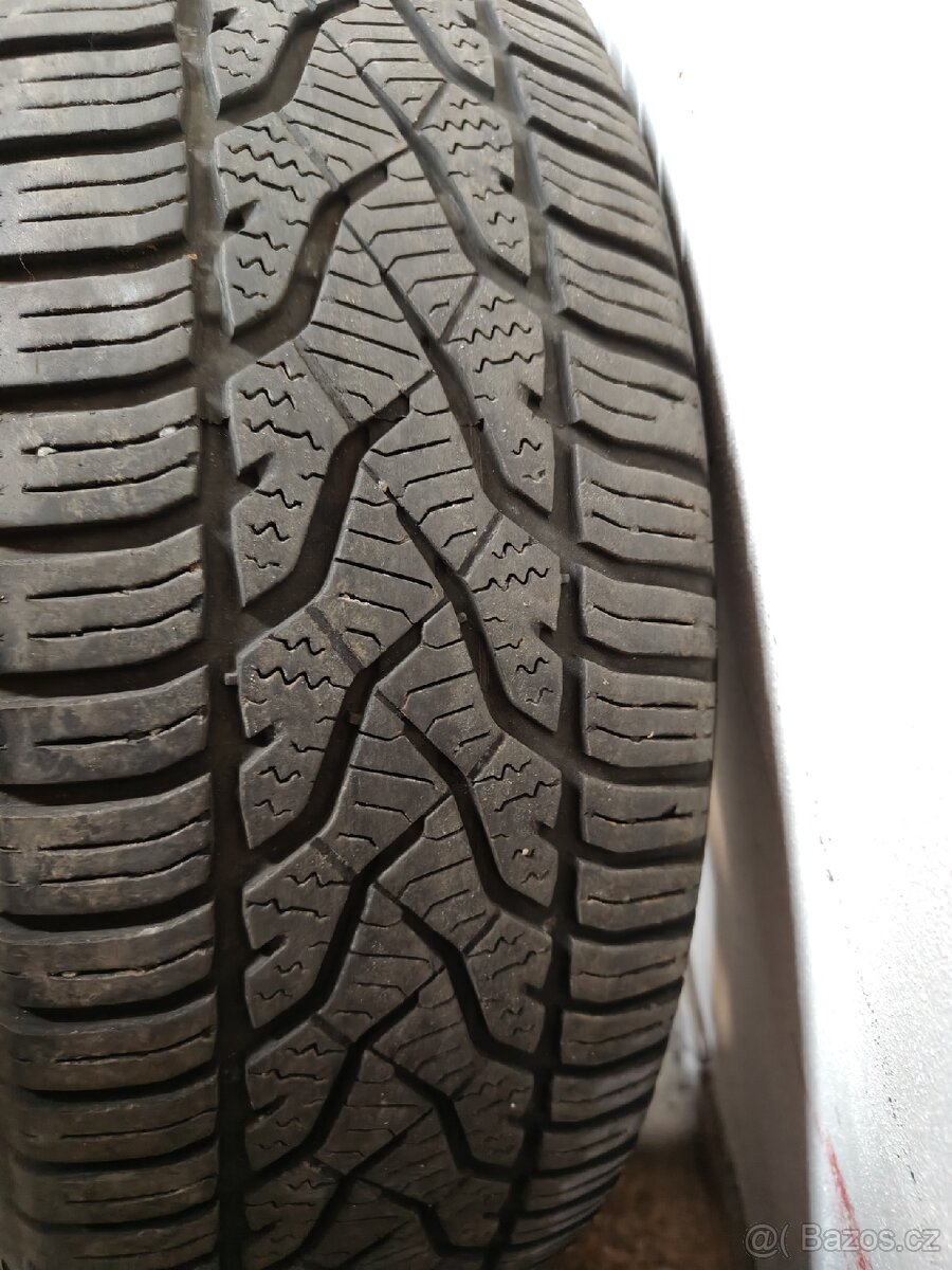 ALU disky originál Škoda 5x112 R15 zimní pneu - 7