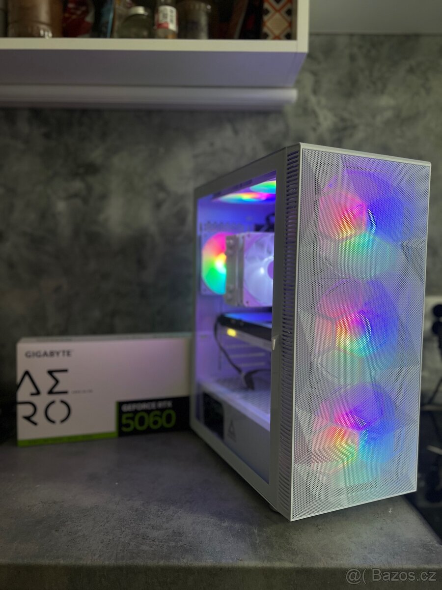 HERNÍ PC | NOVÁ RTX 5060 | NOVÝ I5-14400f | 32GB DDR4 - 7