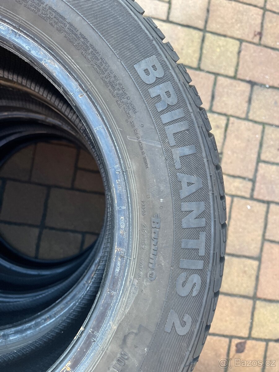 4xLetní Pneumatiky Barum Brillantis 2 185/65 R15 88T - 7