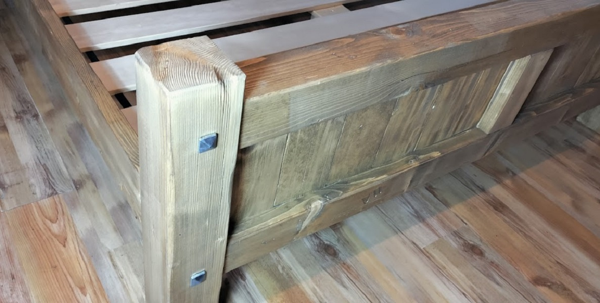 Nová trámová postel Oklahoma Rustik 180x200 - 7