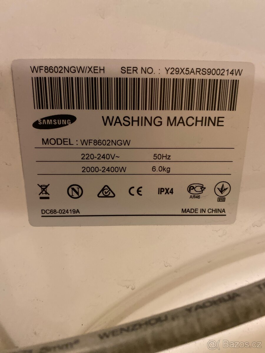 Pračka Samsung Diamond Drum - 7