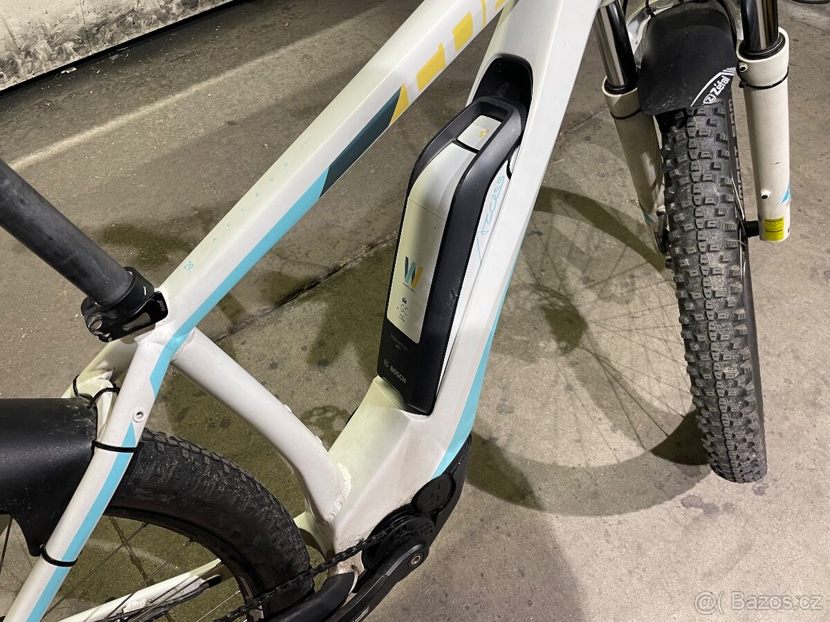 2018 Cube Access Pro 400 Womens Hybrid Bike White/Blue - 7