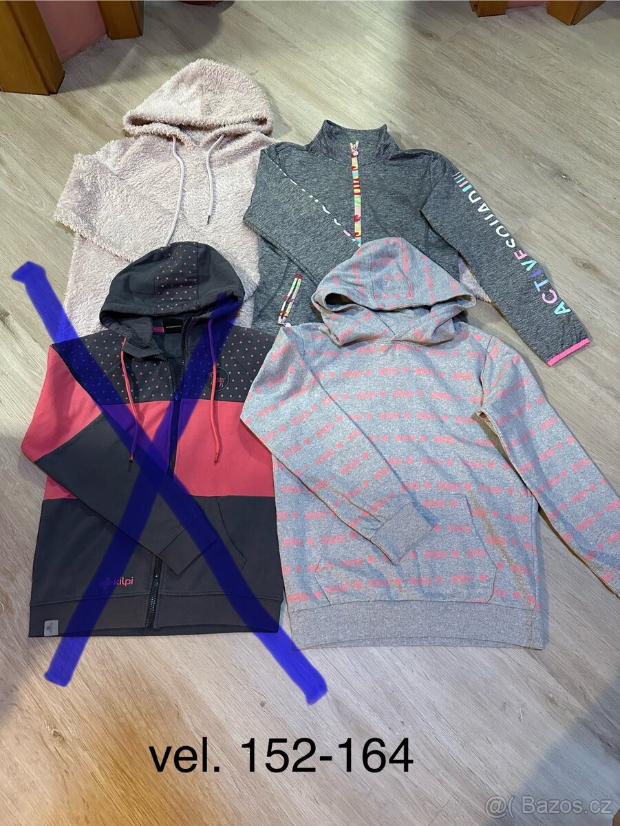 Mikiny a trička holky vel. 122-164 - 7