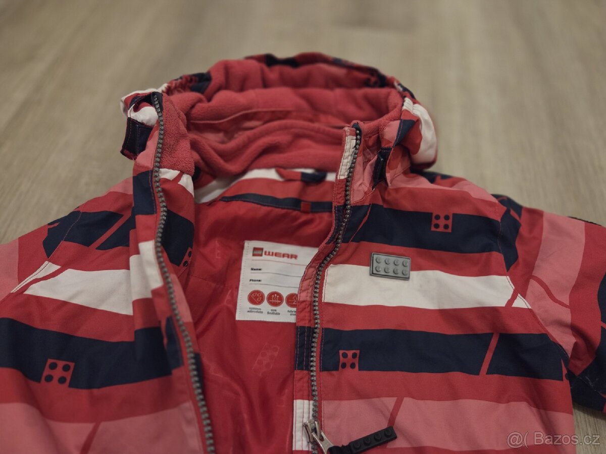 Lyzarska zimni bunda LEGO vel.116,skoronova - 7