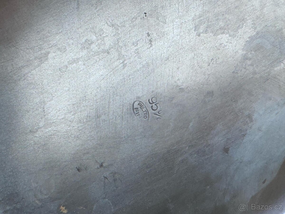 STARÁ ŽARDINIÉRA MÍSA NA OVOCE NA STŘED STOLU DRAČI úchyty - 7