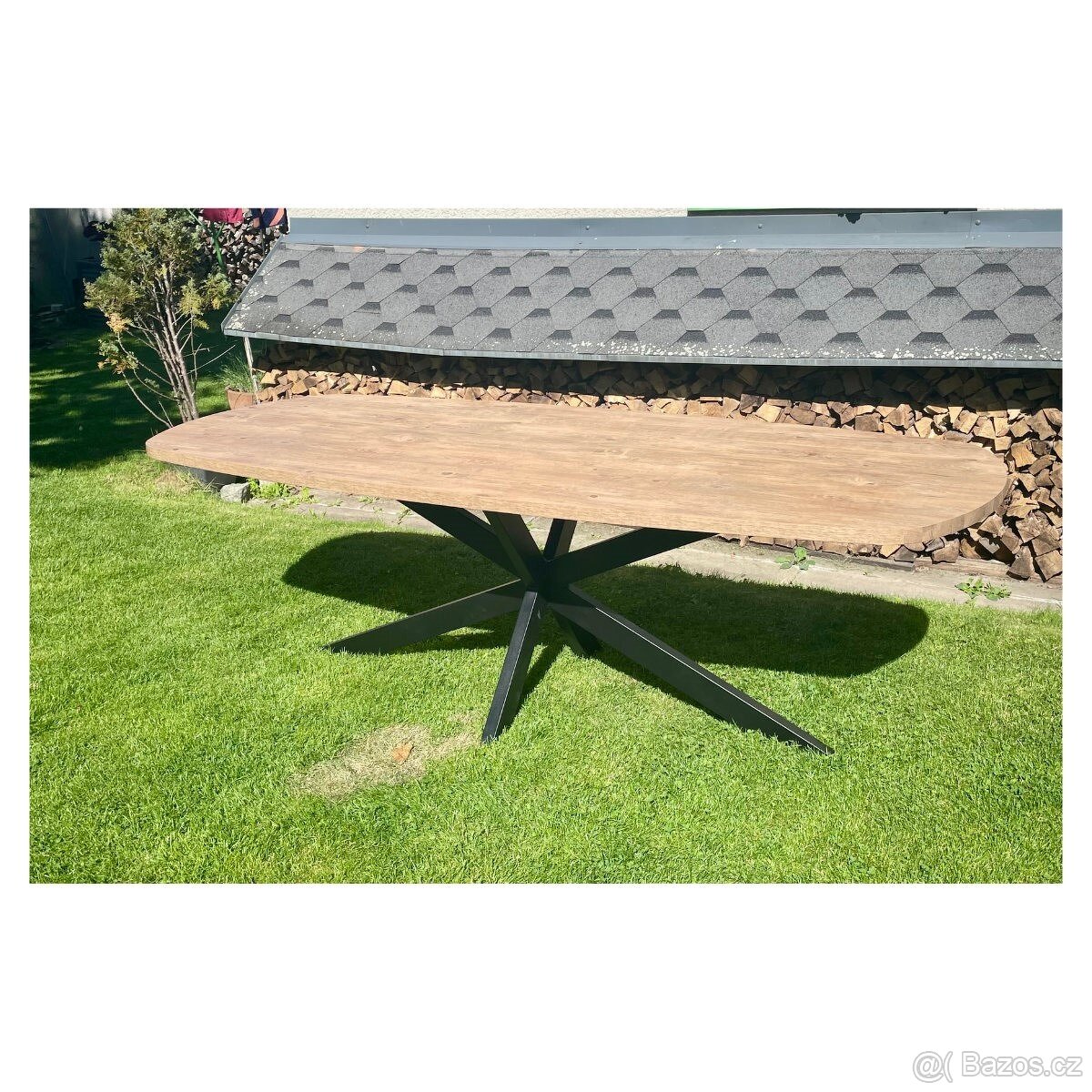 Jídelní stůl, kovové podnoží - Pavarotti 210 cm - 7