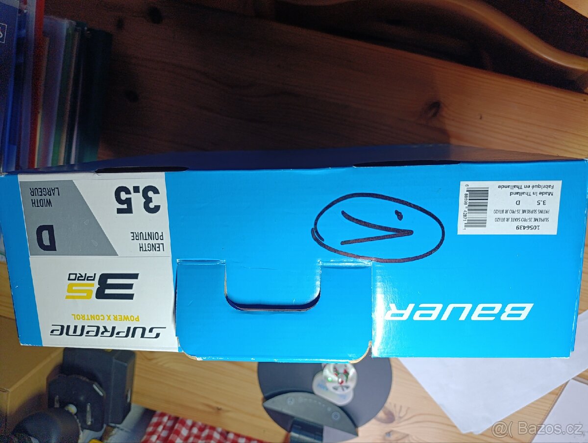 Brusle Bauer 3S PRO - 3,5 D - 7