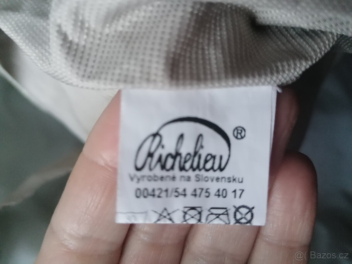 Nádherný zimní fusak béžový RICHELIEU TOPSTAV - 7