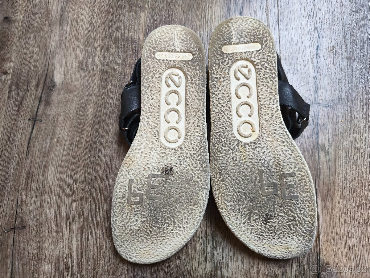 Celokožené letní boty ECCO v.39 - 7