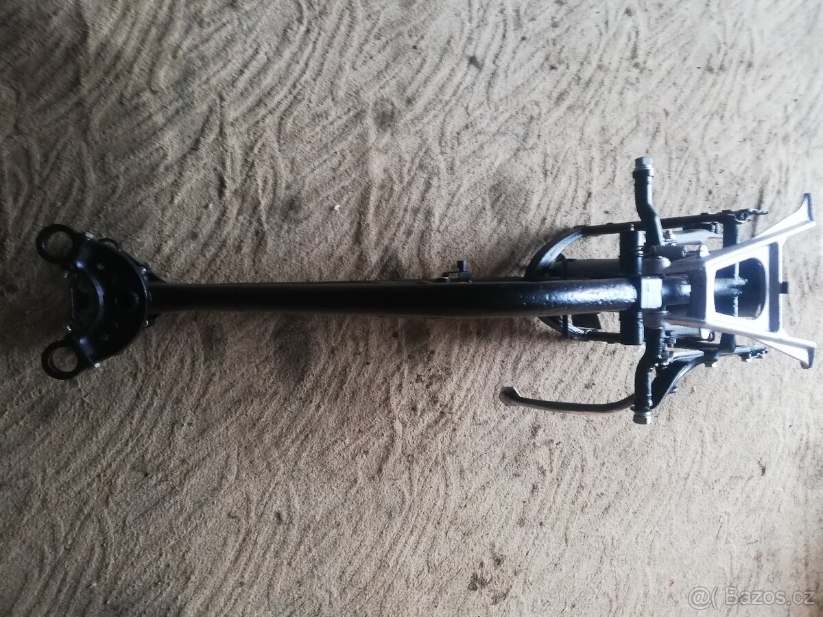 ČZ 175/470, MALÁ SPORTKA, RÁM ROVNÝ, ORIGINÁLNÍ, - 7