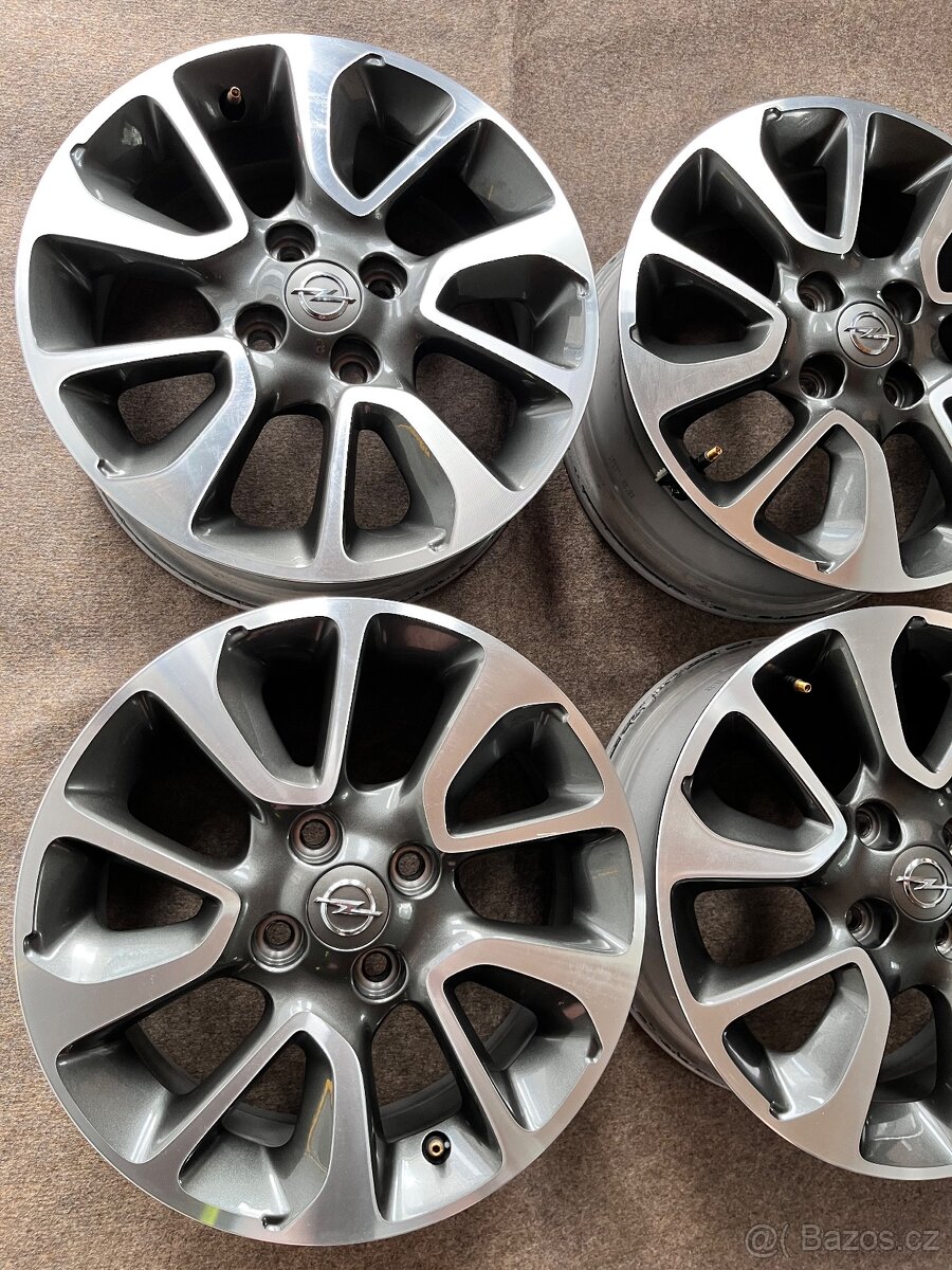 4x100 R15 Opel Corsa / Adam originál alu disky - 7
