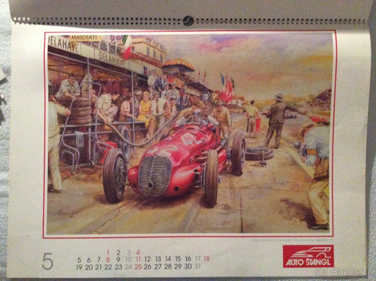 Nástěnný kalendář od Zapadlíka rok 1997 - 7