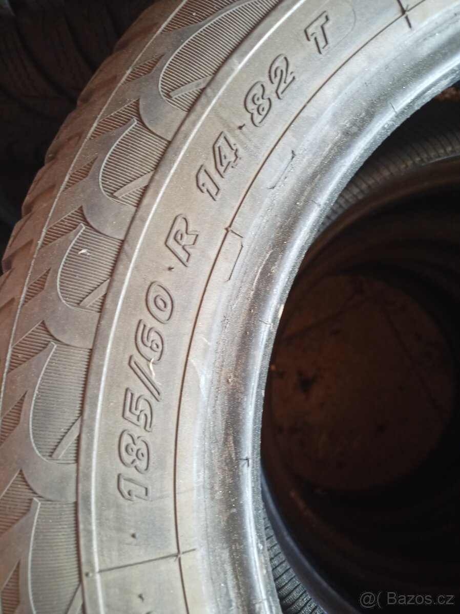 Prodám letní pneu 185/60 R 14 Kléber a Matador - 7