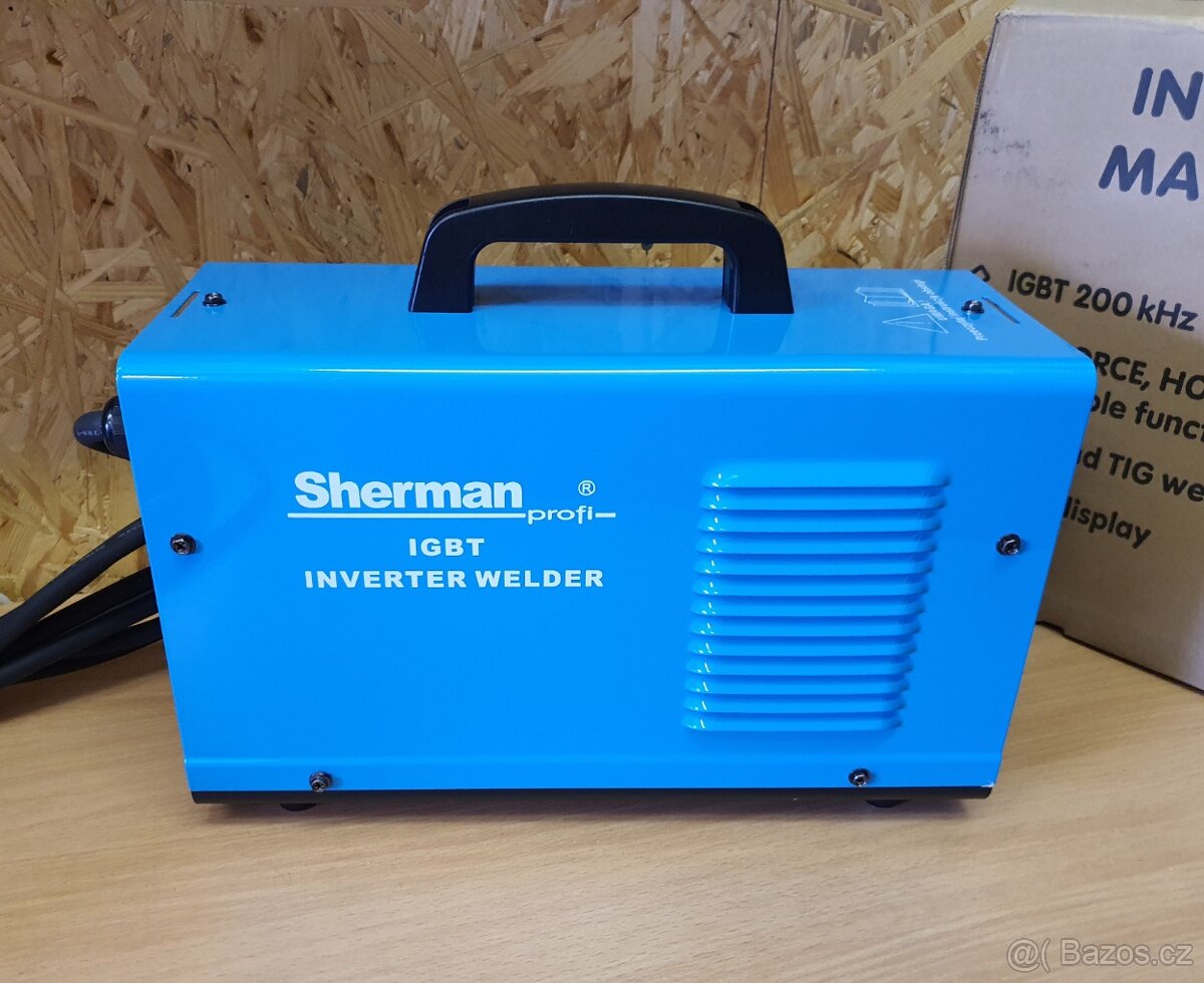 ARC 200C nová PROFI svářečka na elektrody a TIG - 7