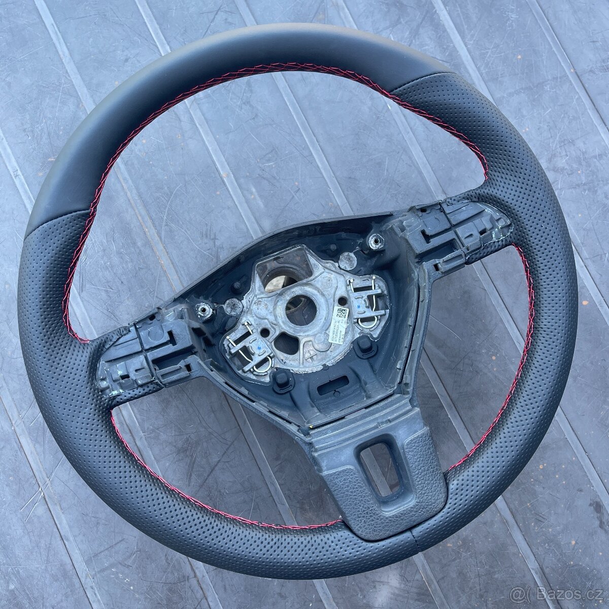 Vw T5 lift nový kožený volant - 7