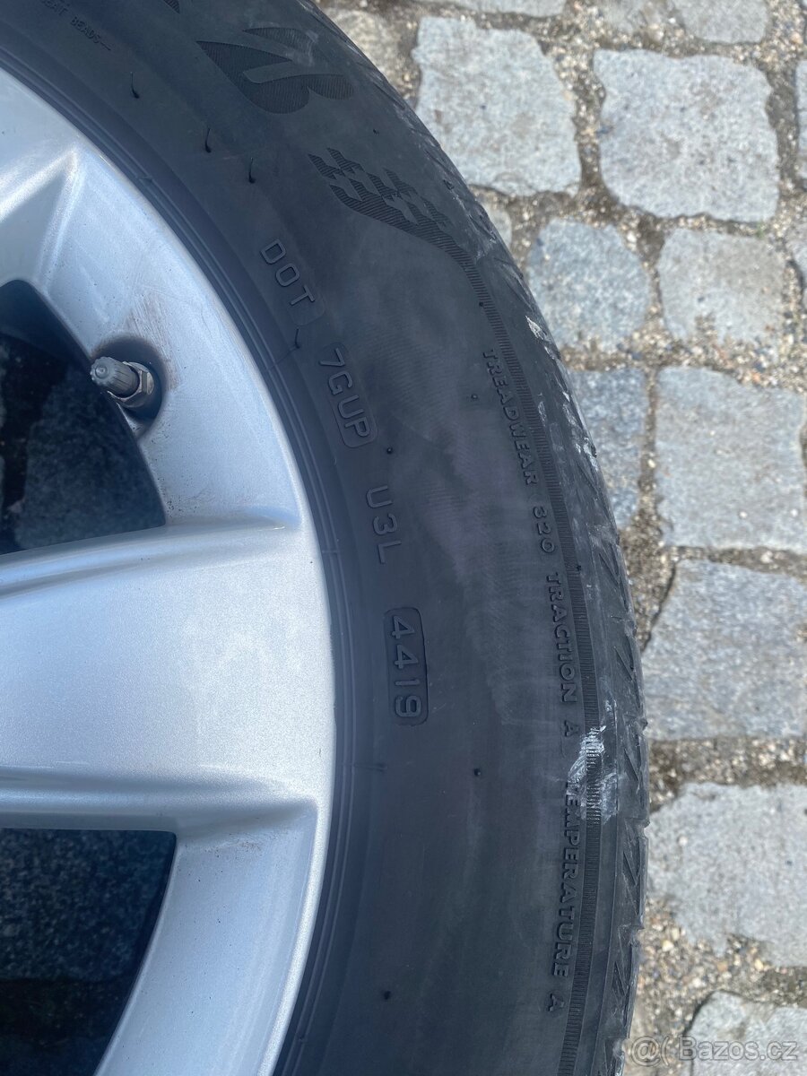 Alu sada originál mini, BMW plus pneu 225/55/17 - 7