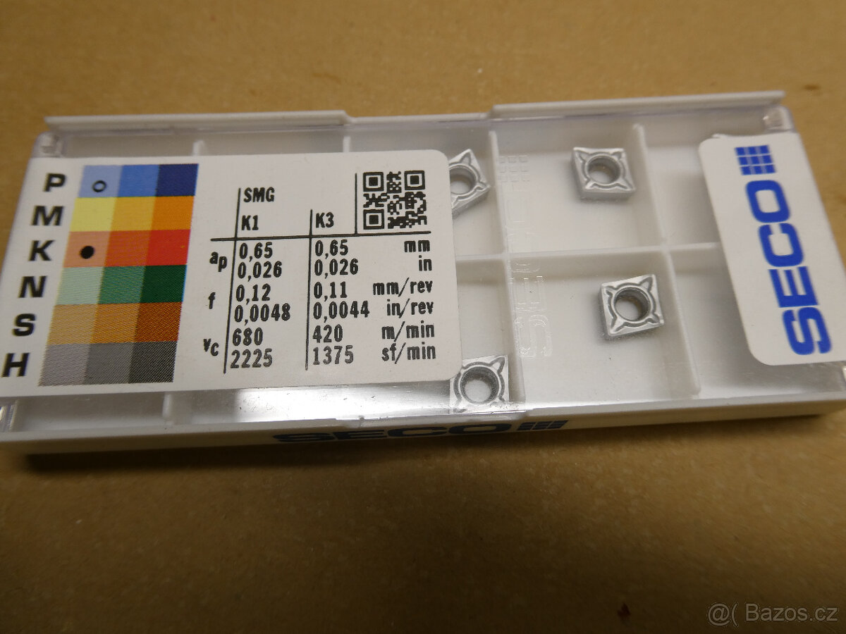 Vyvrtávací jednotky Sandvik a destičky - 7