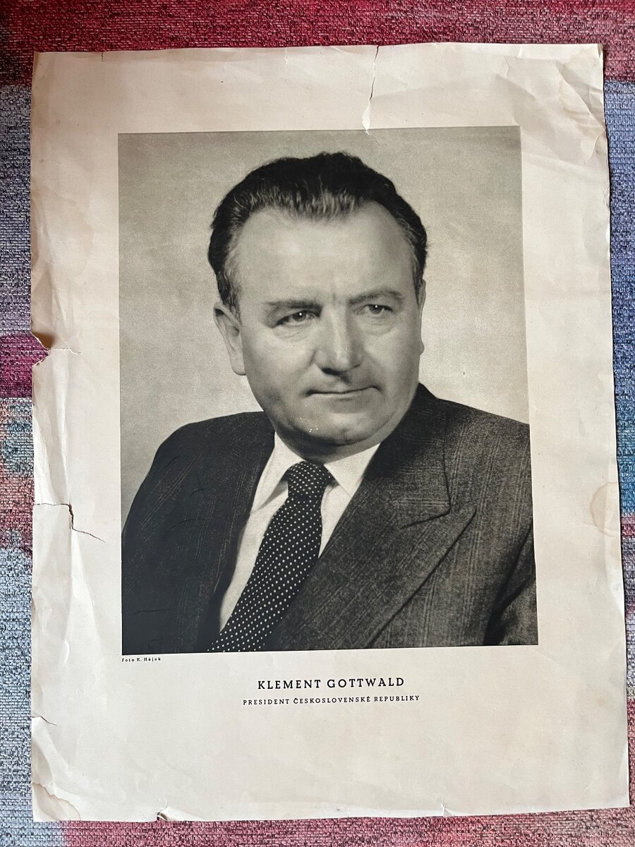 Klement Gottwald - obrazy - 7