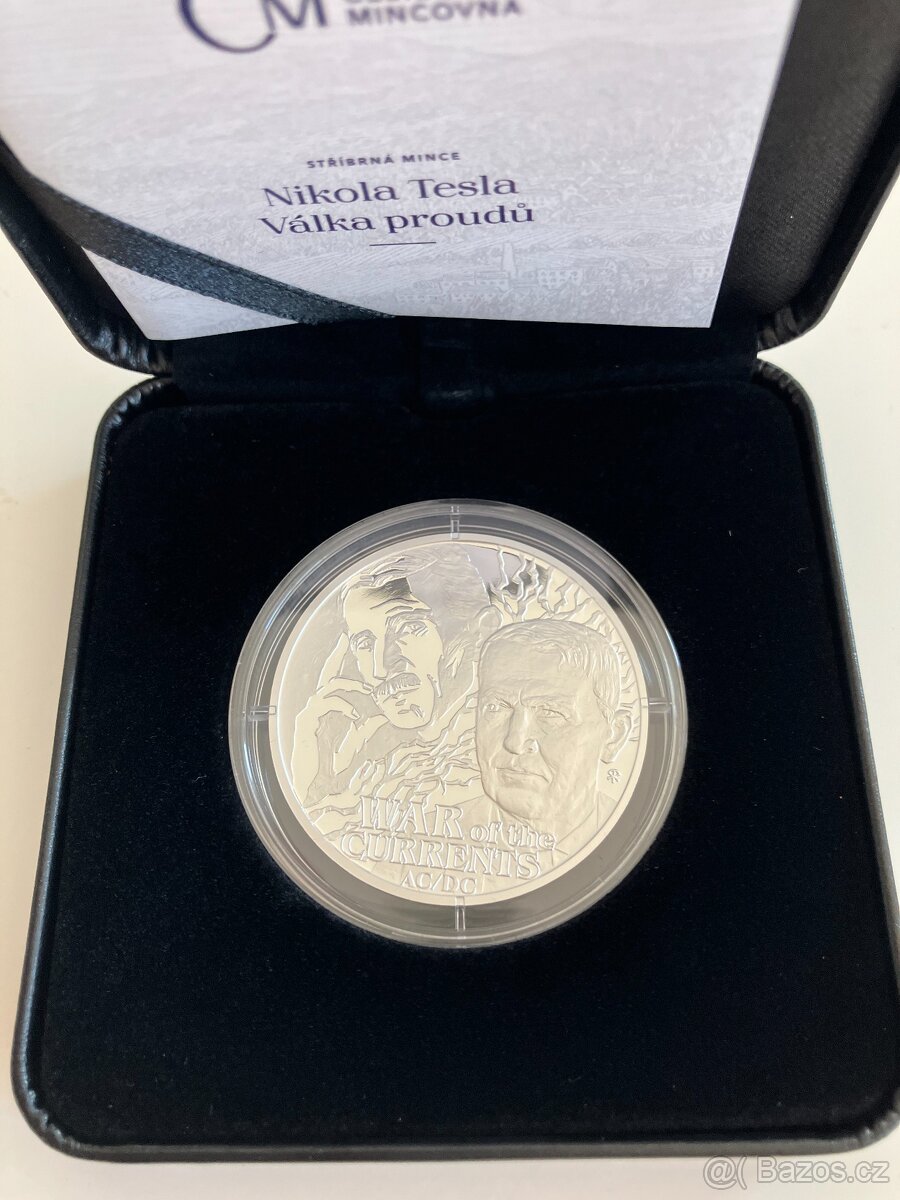 Sada strieborných mincí NIKOLA TESLA - 7