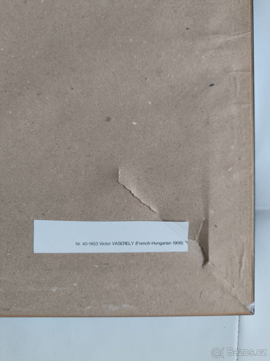 Viktor Vasarely Zebegen a Vega Kontosh - 7