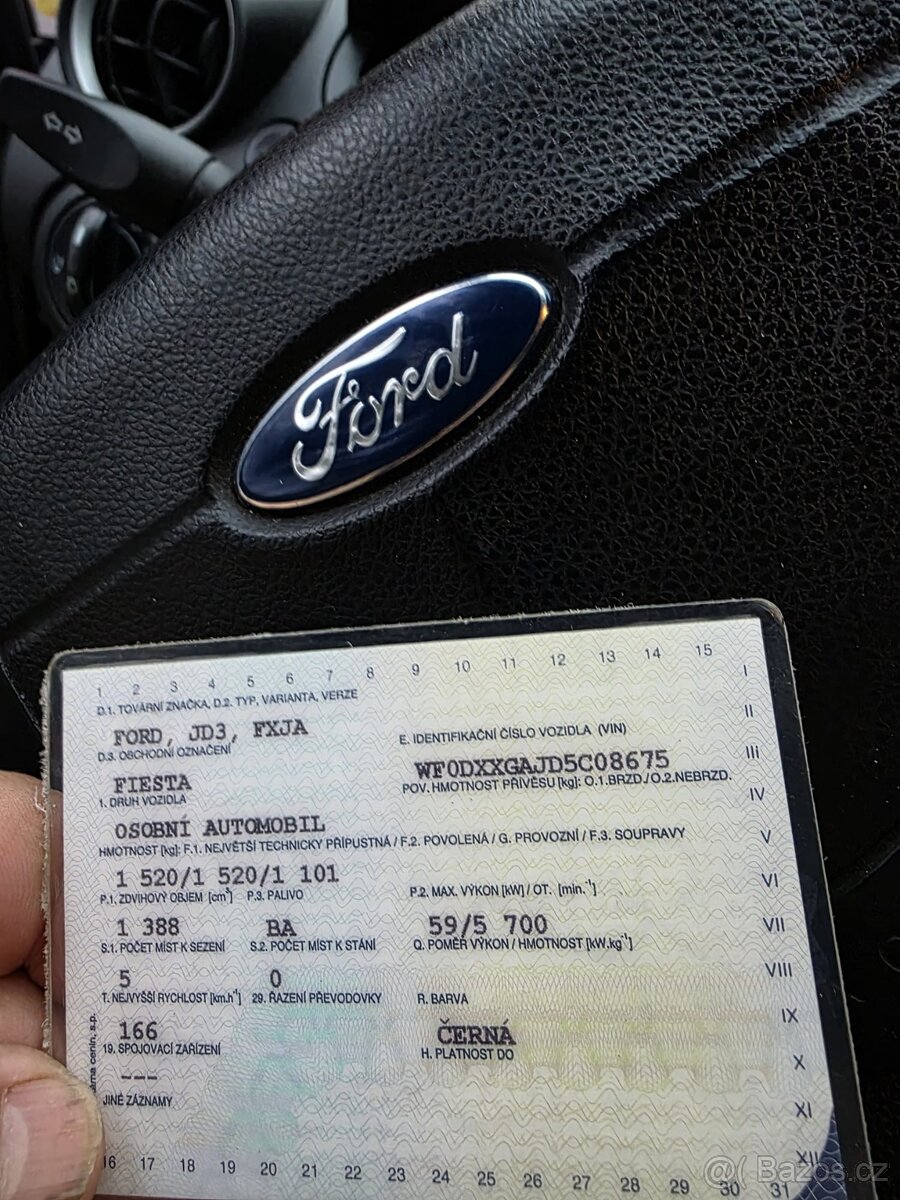 Ford Fiesta 1.4, benzín, 59 kW - 7