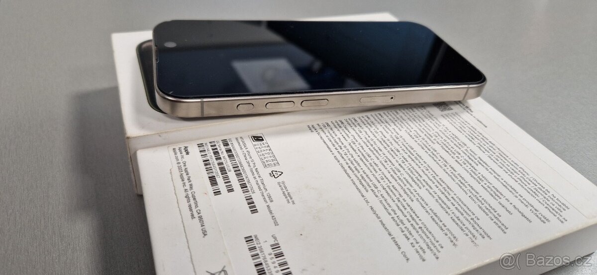 Apple iphone 15pro 128GB Natural Titanium - 7