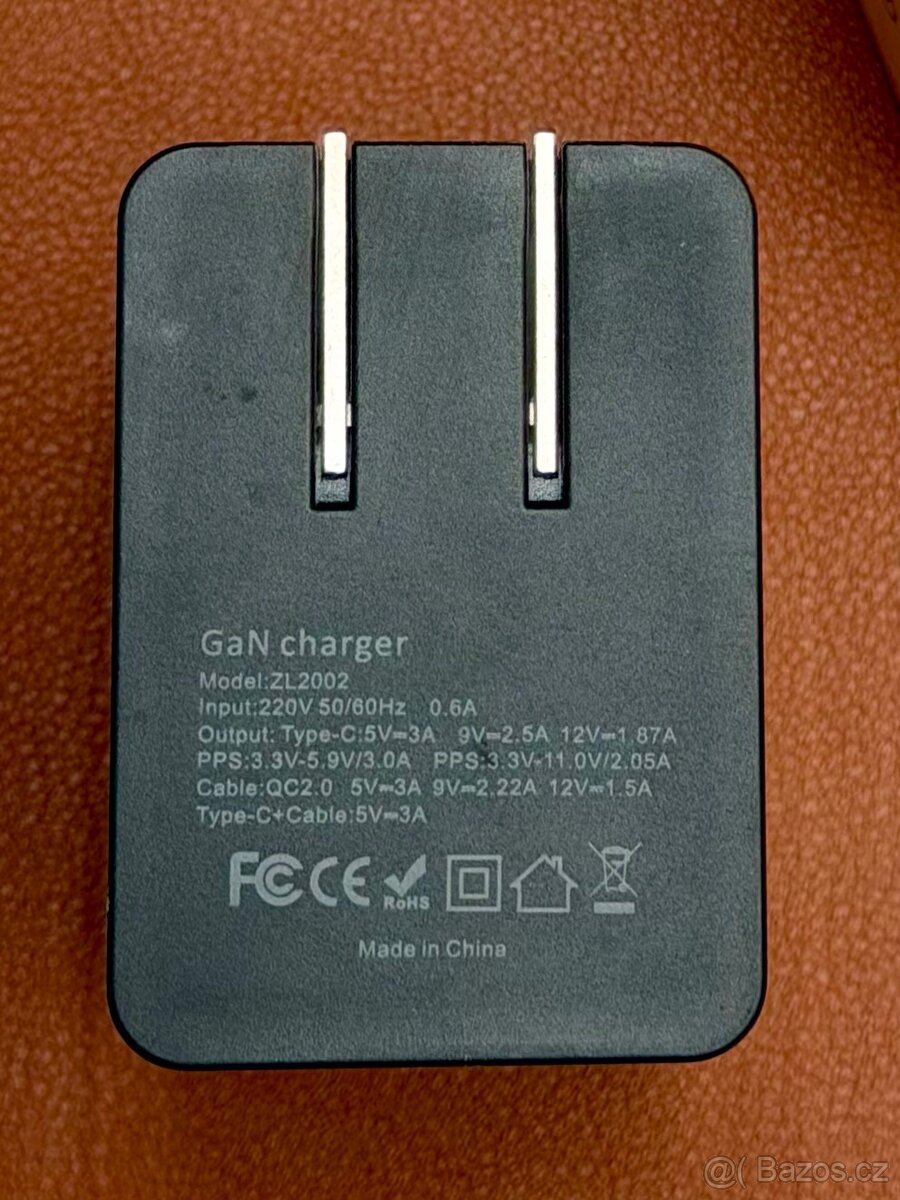 GaN rychlonabíječka (USB-C, fast charge) – nová - 7