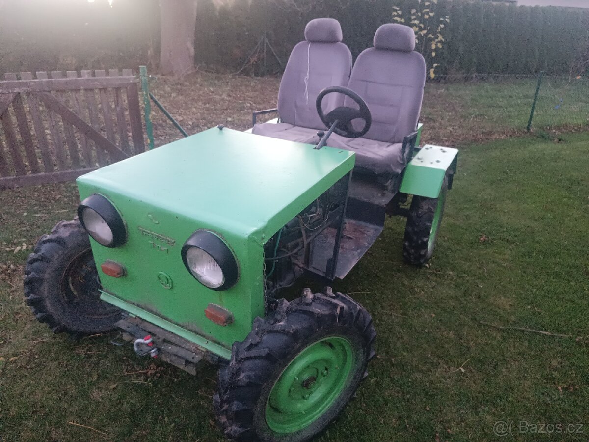 Traktor domácí výroby - 7